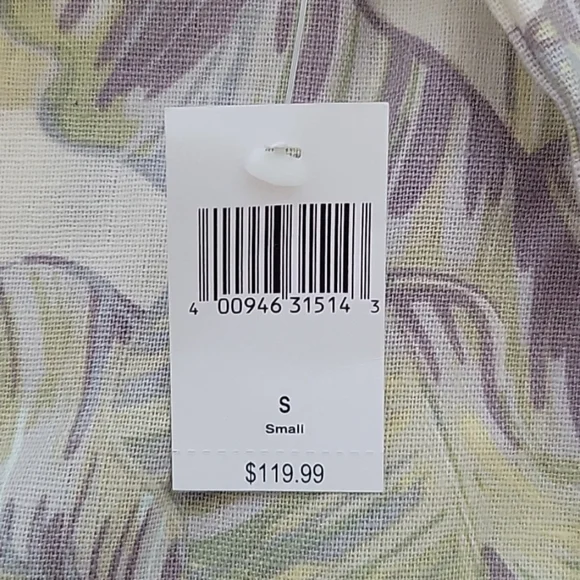 Disney Disneyland Resort Tropical Palm Leaf Spirit Jersey Shirt Jacket Size S - Picture 10 of 13